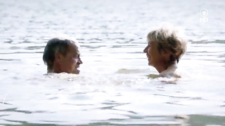 Nude video with Anna Stieblich nude , scene from Meine Mutter, meine Manner (2014)