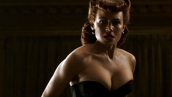 Nude video with Carla Gugino sexy , scene from Watchmen (2009)
