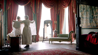 Nude video with Eloise Smyth sexy, Jessica Brown Findlay sexy , scene from Harlots s01e03 (2017)