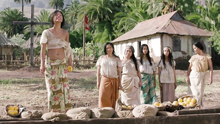 Nude video with Alexandra Masangkay nude , scene from 1898: Our Last Men in the Philippines (2016)